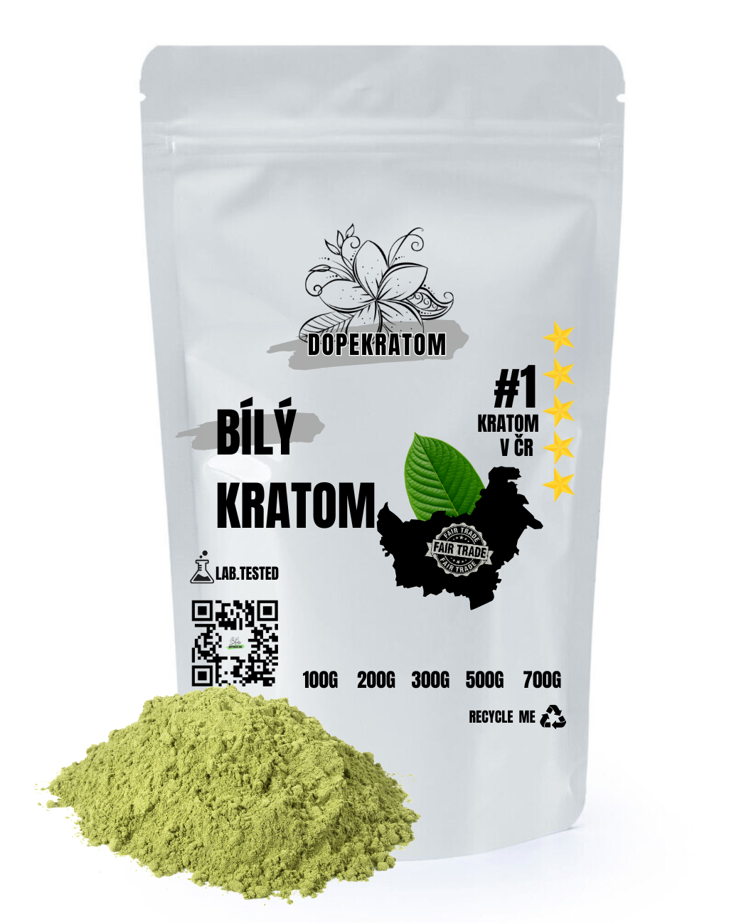 Bílý kratom - White Asia