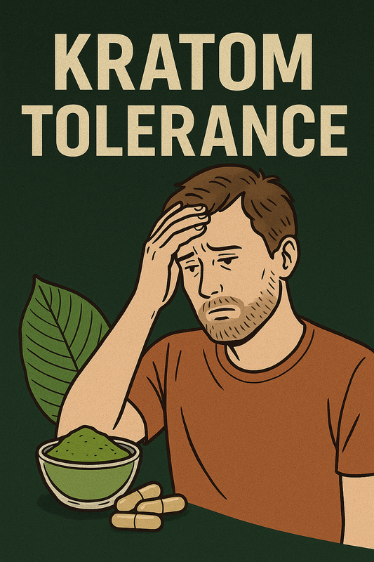 Kratom tolerance - měj kontrolu nad kratomem