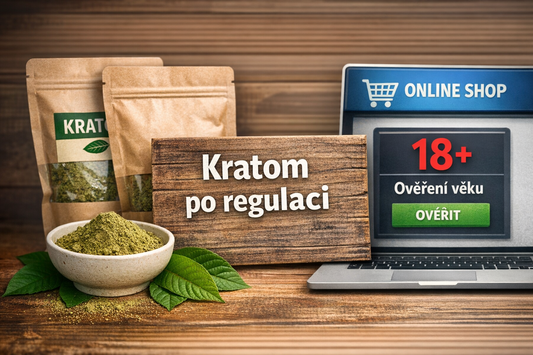 Kratom po regulaci: jak dnes funguje prodej přes e-shop