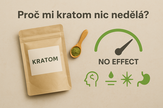 Proč mi kratom nic nedělá? 12 nejčastějších důvodů a co s tím
