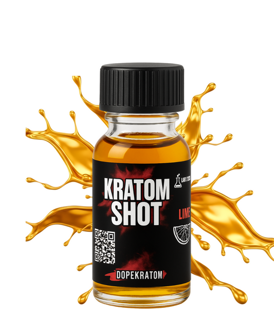 Kratom extrakt shot - 10ml - Lime