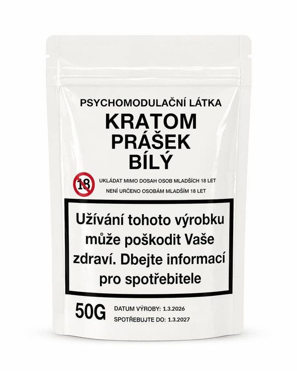 Kratom Prášek BÍLÝ 50g - L20267001