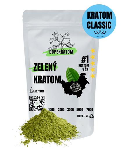 Zelený kratom - Green Maeng Da