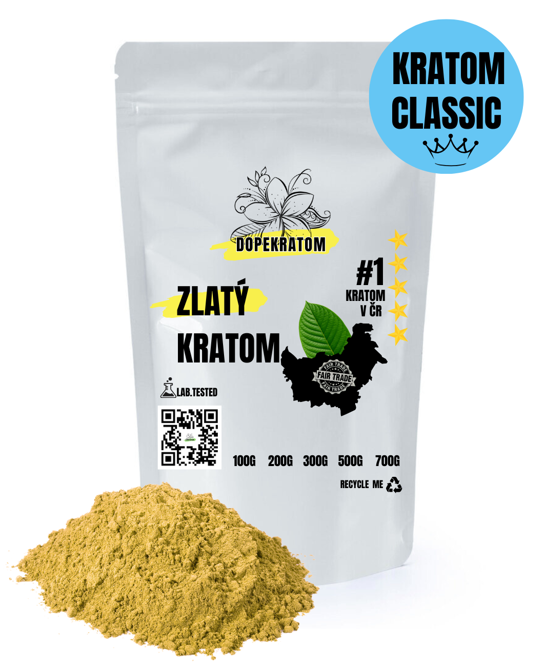 Zlatý kratom - Gold Bali