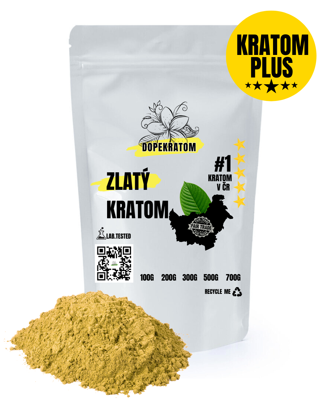 Zlatý kratom - Gold Bali